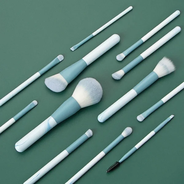 12Pcs Soft Makeup Brushes Set for Cosmetic Beauty Foundation Blush Powder Eyeshadow Concealer Blending Make Up Brush - Image 11