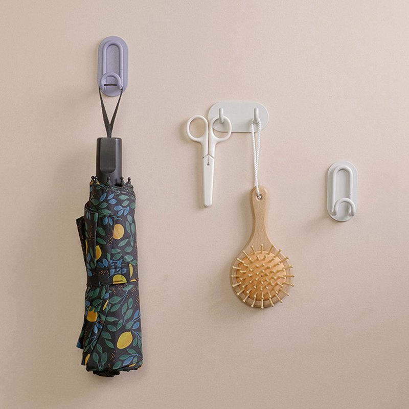 Punch Free L-shaped Hook Self-adhesive Wall Hook Multi-function Cloth Hanger Towel Scarf Coat Hook Rack Kitchen Bathroom Holder - Image 19
