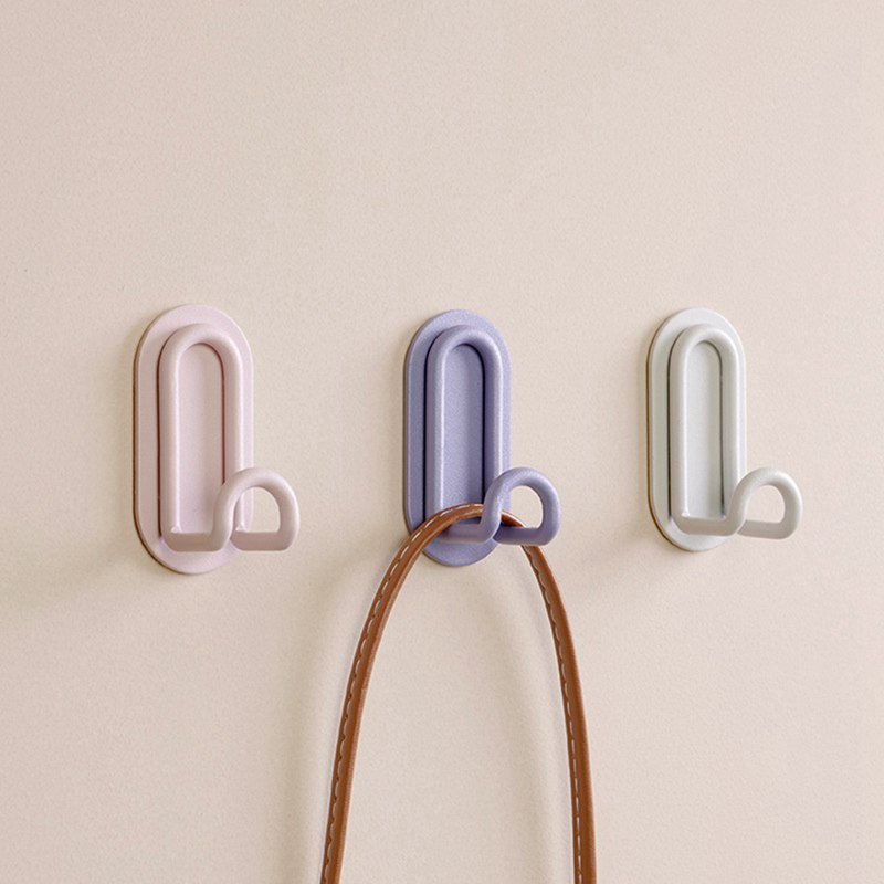 Punch Free L-shaped Hook Self-adhesive Wall Hook Multi-function Cloth Hanger Towel Scarf Coat Hook Rack Kitchen Bathroom Holder - Image 17