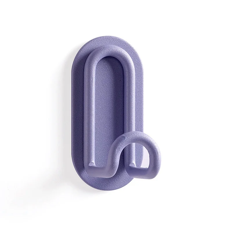 Punch Free L-shaped Hook Self-adhesive Wall Hook Multi-function Cloth Hanger Towel Scarf Coat Hook Rack Kitchen Bathroom Holder - Image 8