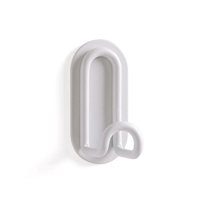 Punch Free L-shaped Hook Self-adhesive Wall Hook Multi-function Cloth Hanger Towel Scarf Coat Hook Rack Kitchen Bathroom Holder - Image 14