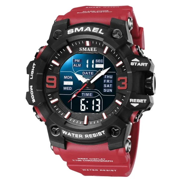 SMAEL 8049  Waterproof Electronic Watch Student Watch Men's Watch Multi functional Sports - Image 10
