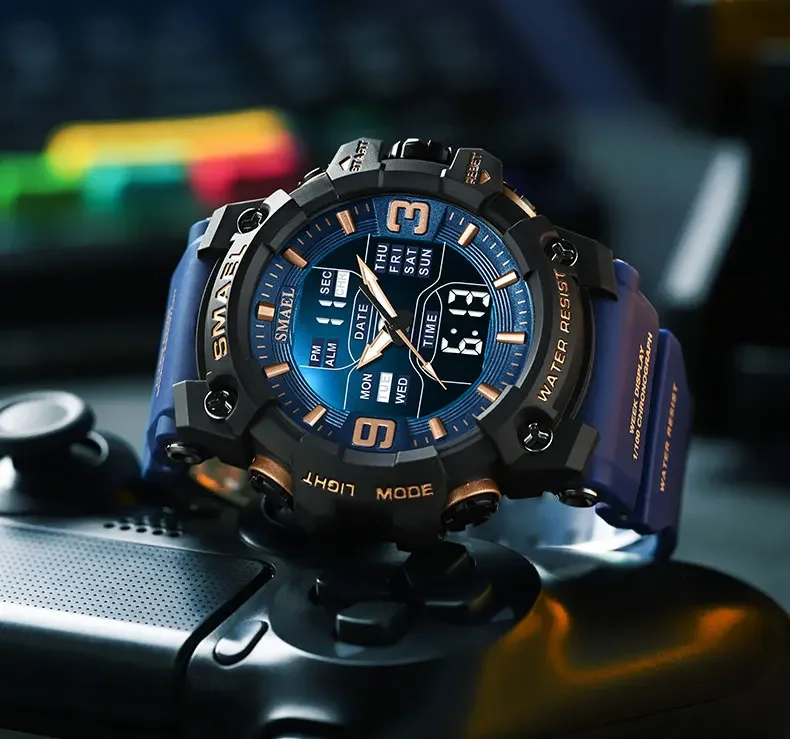 SMAEL 8049  Waterproof Electronic Watch Student Watch Men's Watch Multi functional Sports - Image 26