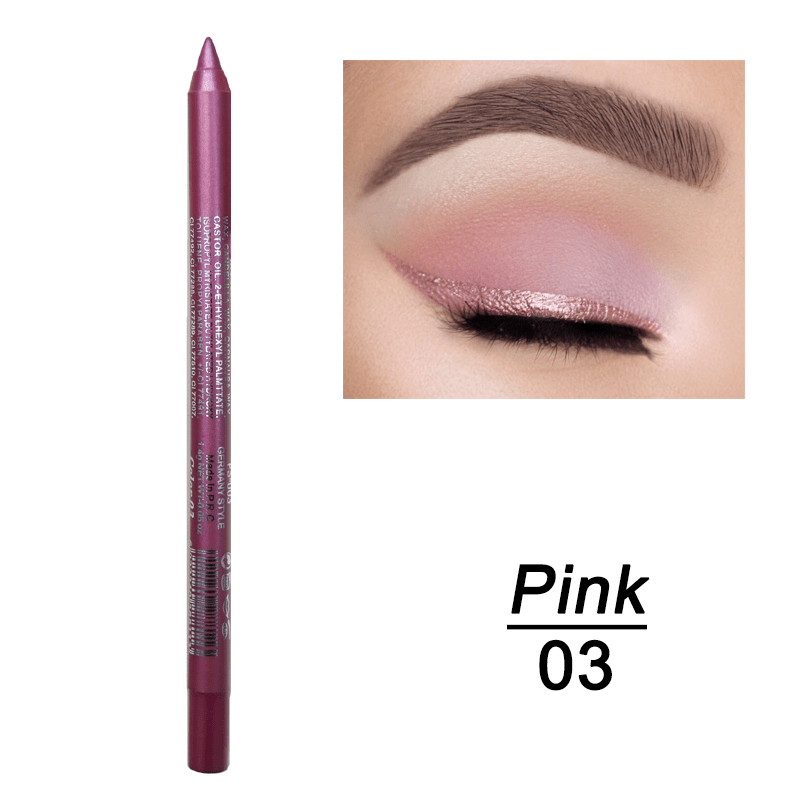 Vibrant Multi-Colored Metallic Smoky Eyeliner - Long-Lasting, Waterproof, Glitter Finish, Smudge-Proof, Easy to Apply Eye Makeup for Music Festival, Party, and Everyday Use - Image 23