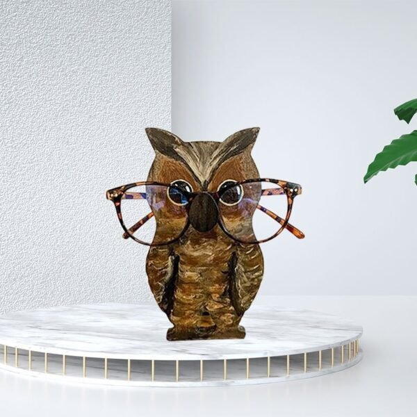 1pc Animals Glasses Holder, Wooden Eyeglass Holder Stand Stand Cute Animal Shape Spectacle Eyeglass Holder Display Stand For Room Home Decor - Image 20