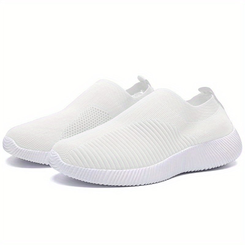 Women's Casual Sneakers, Lightweight Soft Bottom Running Shoes, Breathable Slip-on Walking Shoes plus size - Image 51