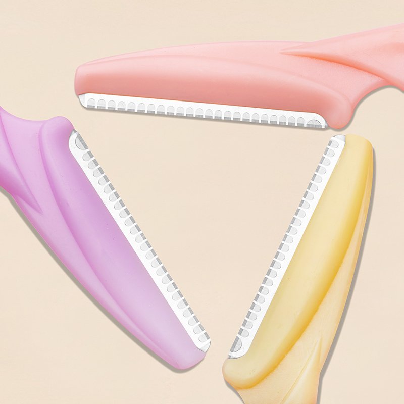 Eyebrow Razor, 3Pcs Eyebrow Razors Multipurpose Exfoliating, Pieces Facial Razor Eyebrow Shaper For Trimming And Shaping - Image 6