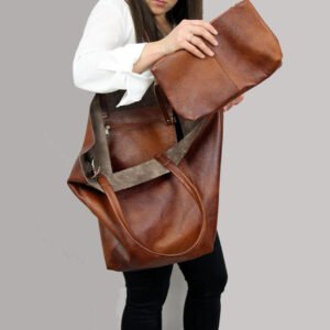 Retro Solid Color Shoulder Bag, Vintage Shoulder Bag, Large Capacity Handbag With Inner Bag