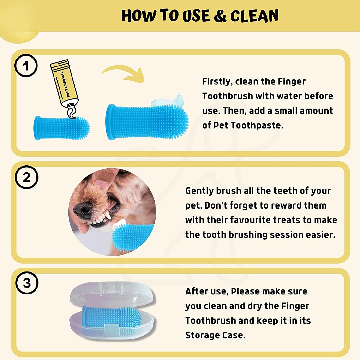 Super Soft Silicone Toothbrush - Perfect For Cleaning Your Dog Or Cat's Teeth! - Image 18