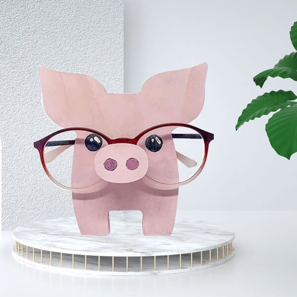 1pc Animals Glasses Holder, Wooden Eyeglass Holder Stand Stand Cute Animal Shape Spectacle Eyeglass Holder Display Stand For Room Home Decor - Image 23