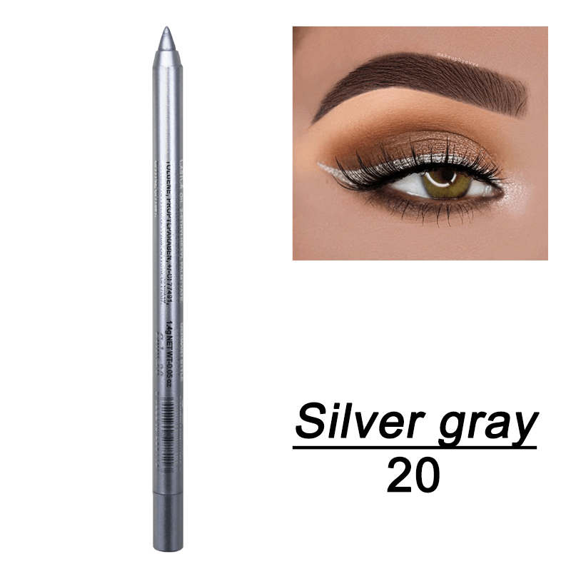 Vibrant Multi-Colored Metallic Smoky Eyeliner - Long-Lasting, Waterproof, Glitter Finish, Smudge-Proof, Easy to Apply Eye Makeup for Music Festival, Party, and Everyday Use - Image 28