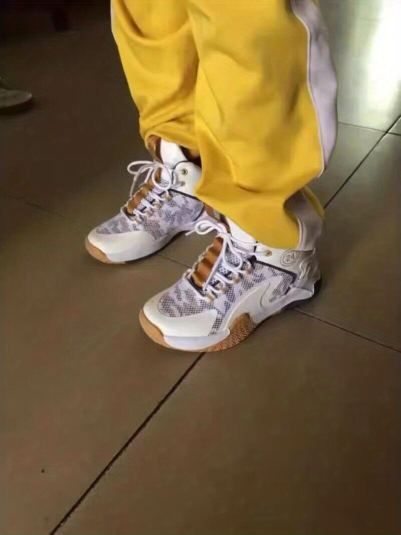 Breathable & Durable Boys' Basketball Sneakers – Lightweight, All-Season Mid-Tops with Rubber Sole - Image 61