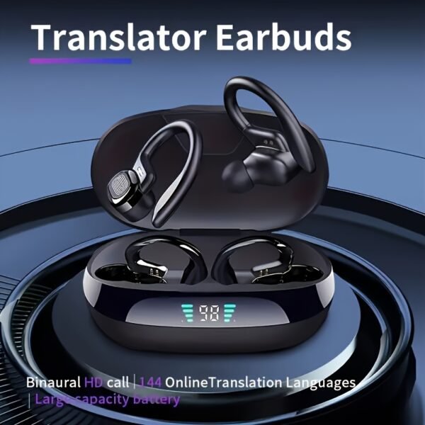 Translate Smart Wireless Headphones That Support Simultaneous Interpretation in 144 Languages, Feature a Voice Assistant, And Provide Accurate Real-Time Voice Translation Anytime And Anywhere, Making Them The Best Choice for Business Meetings. - Image 7