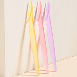 Eyebrow Razor, 3Pcs Eyebrow Razors Multipurpose Exfoliating, Pieces Facial Razor Eyebrow Shaper For Trimming And Shaping