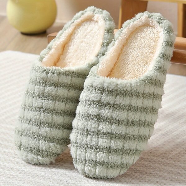 Womens Plush Fluffy Home Slippers - Ultra-Soft, Comfortable, and Warm Indoor Slippers for Lounging Around the House - Perfect for Cold Winter Days - Image 20