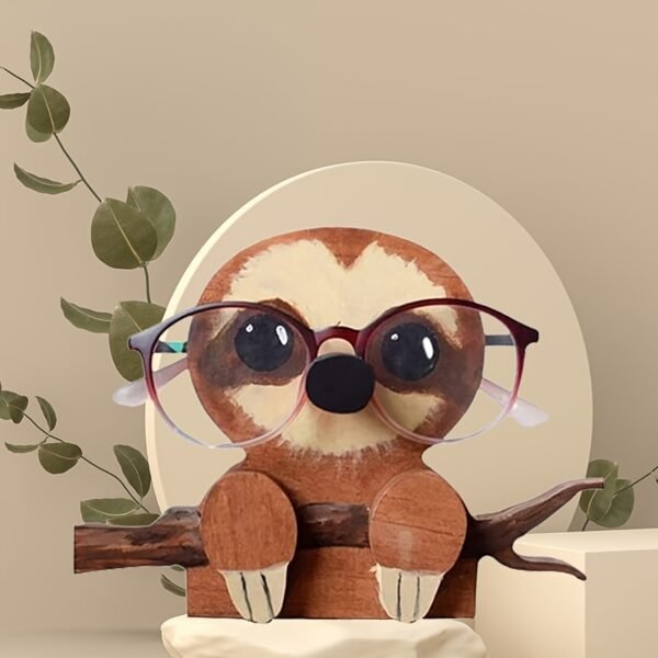 1pc Animals Glasses Holder, Wooden Eyeglass Holder Stand Stand Cute Animal Shape Spectacle Eyeglass Holder Display Stand For Room Home Decor - Image 12