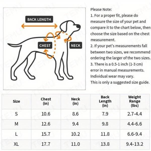 Winter Essentials: Cozy Knit Pullover Sweater for Small Dogs, Stylish & Easy-Care - Image 3