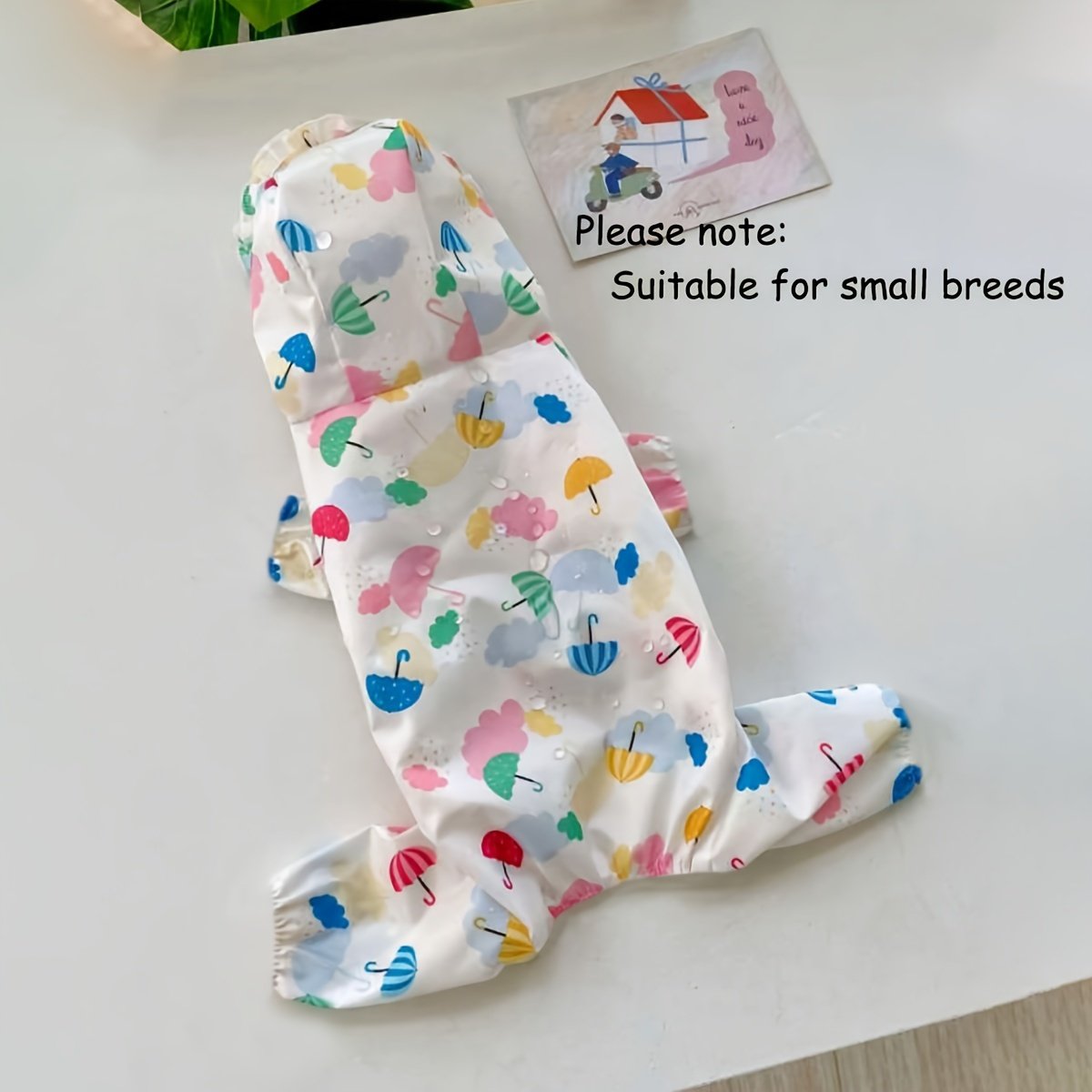 Waterproof Dog Raincoat for Small Dogs: Cute & Functional Outdoor Apparel - Image 8