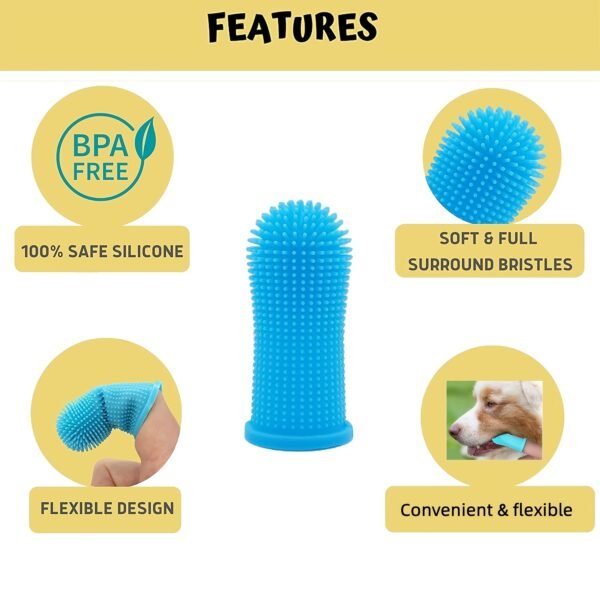 Super Soft Silicone Toothbrush - Perfect For Cleaning Your Dog Or Cat's Teeth! - Image 9