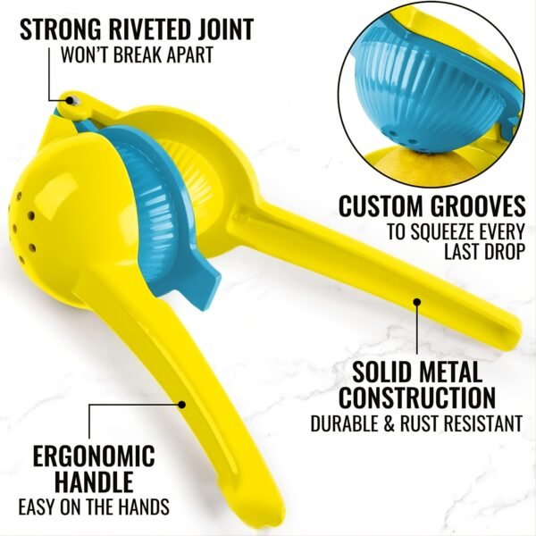 1pc 2 In 1 Lemon Lime Squeezer, Manual Juicer, Lemon Juicer - Image 8