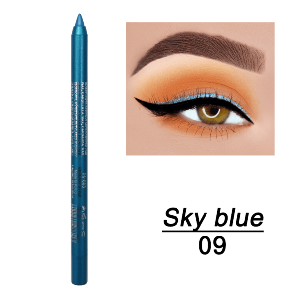 Vibrant Multi-Colored Metallic Smoky Eyeliner - Long-Lasting, Waterproof, Glitter Finish, Smudge-Proof, Easy to Apply Eye Makeup for Music Festival, Party, and Everyday Use - Image 37