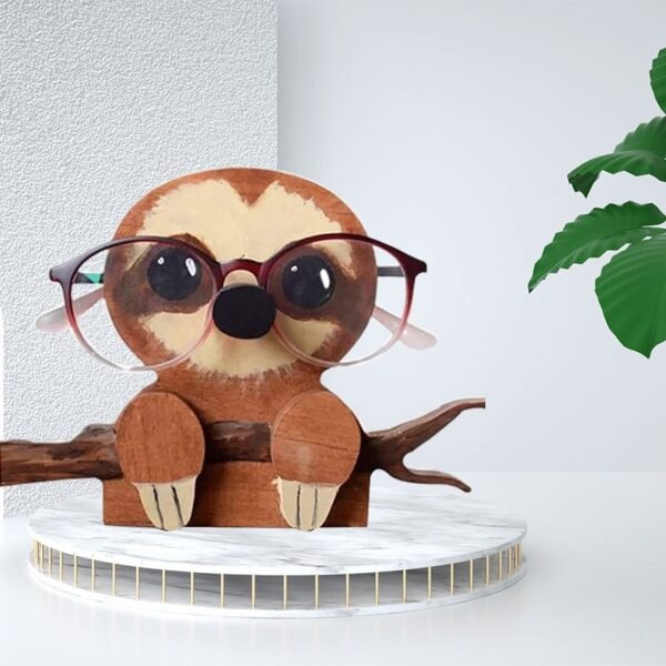1pc Animals Glasses Holder, Wooden Eyeglass Holder Stand Stand Cute Animal Shape Spectacle Eyeglass Holder Display Stand For Room Home Decor - Image 22