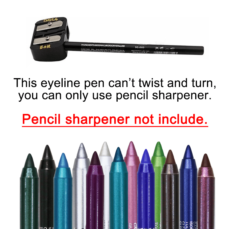 Vibrant Multi-Colored Metallic Smoky Eyeliner - Long-Lasting, Waterproof, Glitter Finish, Smudge-Proof, Easy to Apply Eye Makeup for Music Festival, Party, and Everyday Use - Image 46