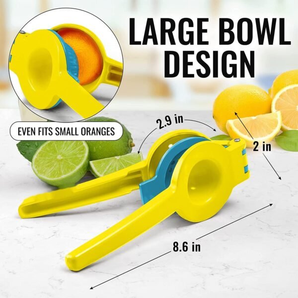 1pc 2 In 1 Lemon Lime Squeezer, Manual Juicer, Lemon Juicer - Image 16