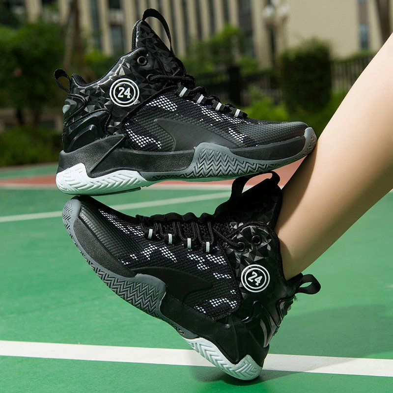 Breathable & Durable Boys' Basketball Sneakers – Lightweight, All-Season Mid-Tops with Rubber Sole - Image 13