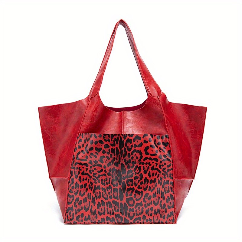 Rretro Big Tote Bag, Solid Color Large-capacity Zipper Shoulder Tote Bags, Multifunction Handbags - Image 15