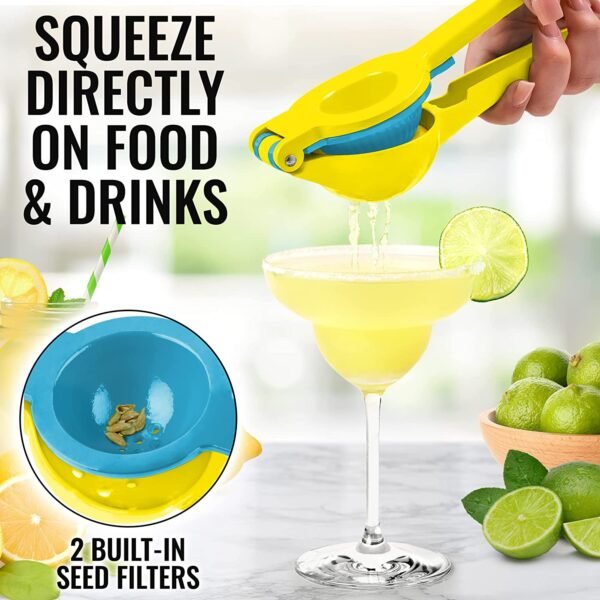 1pc 2 In 1 Lemon Lime Squeezer, Manual Juicer, Lemon Juicer - Image 12