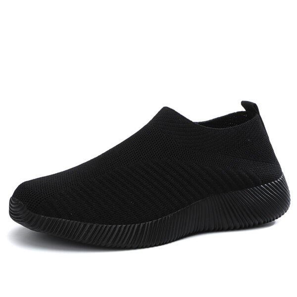 Women's Casual Sneakers, Lightweight Soft Bottom Running Shoes, Breathable Slip-on Walking Shoes plus size - Image 81