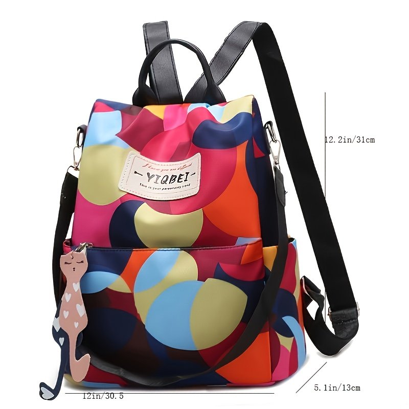 Stylish Womens Backpack - Extra-Large Capacity, Organized compartments for Work & Travel - Versatile, Durable Design for Busy lifestyles - Image 7