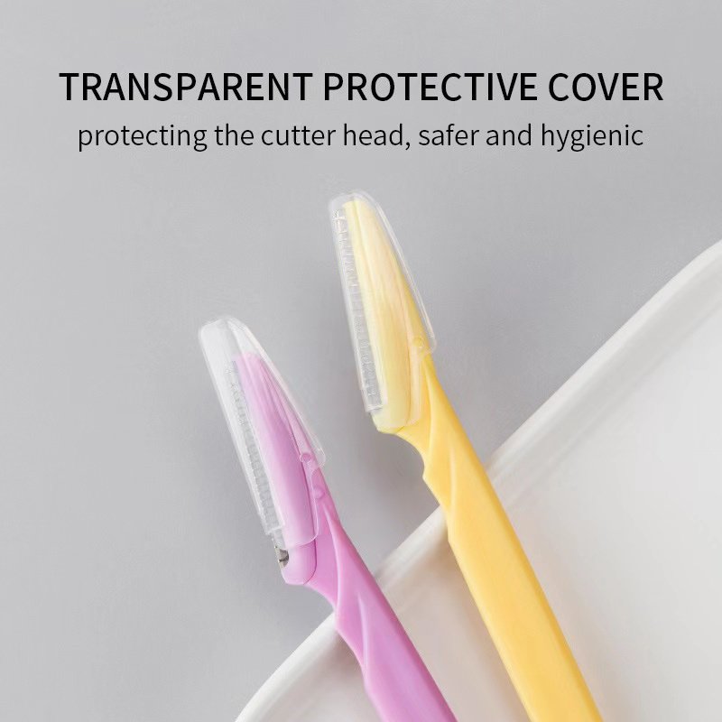 Eyebrow Razor, 3Pcs Eyebrow Razors Multipurpose Exfoliating, Pieces Facial Razor Eyebrow Shaper For Trimming And Shaping - Image 15