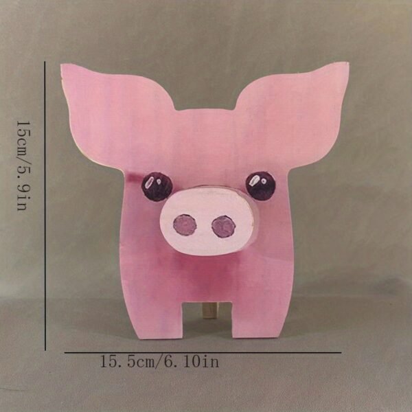 1pc Animals Glasses Holder, Wooden Eyeglass Holder Stand Stand Cute Animal Shape Spectacle Eyeglass Holder Display Stand For Room Home Decor - Image 8