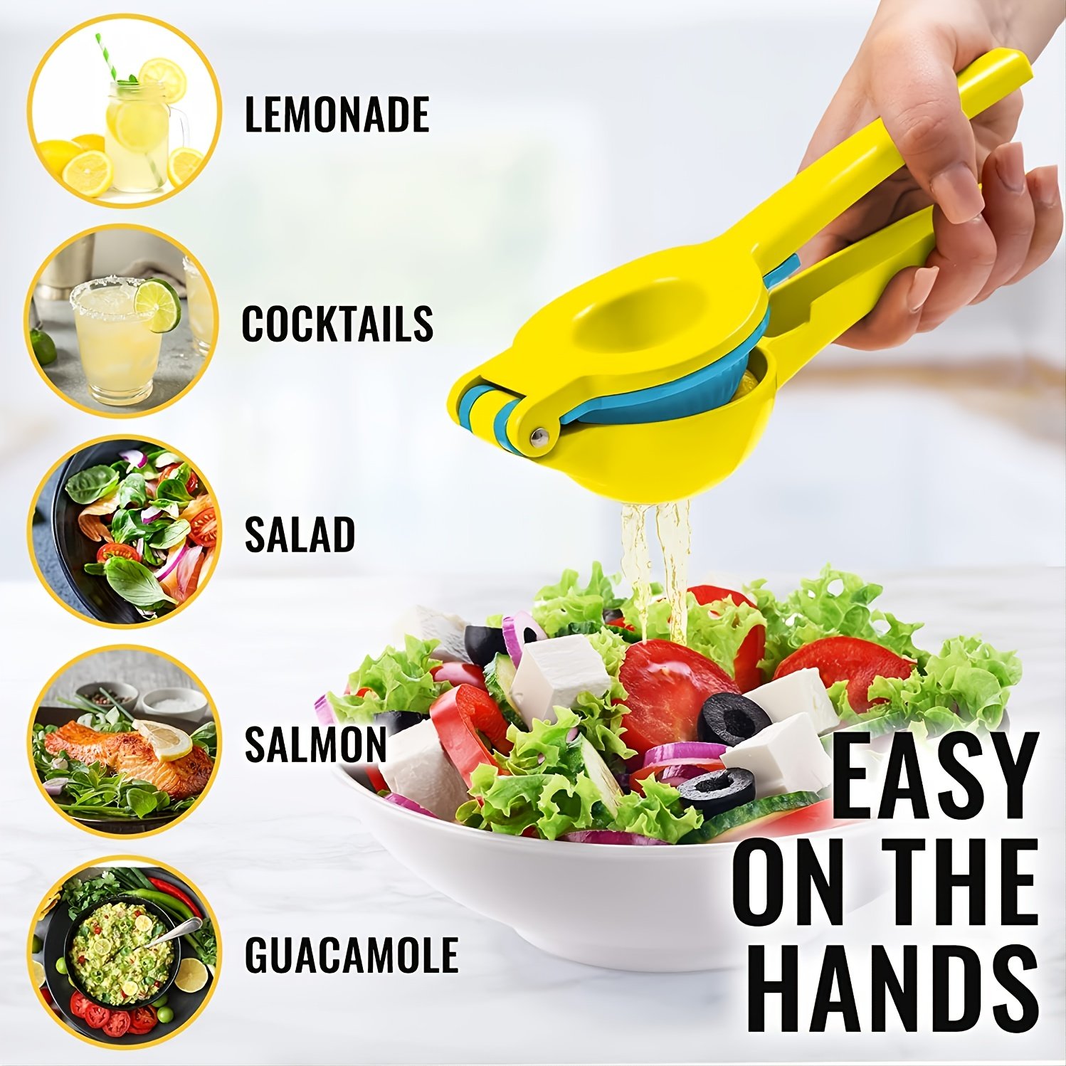 1pc 2 In 1 Lemon Lime Squeezer, Manual Juicer, Lemon Juicer - Image 5