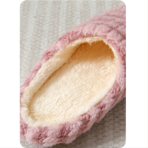 Womens Plush Fluffy Home Slippers - Ultra-Soft, Comfortable, and Warm Indoor Slippers for Lounging Around the House - Perfect for Cold Winter Days - Image 8