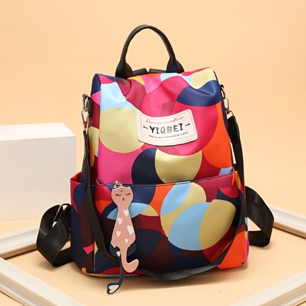 Stylish Womens Backpack - Extra-Large Capacity, Organized compartments for Work & Travel - Versatile, Durable Design for Busy lifestyles - Image 4