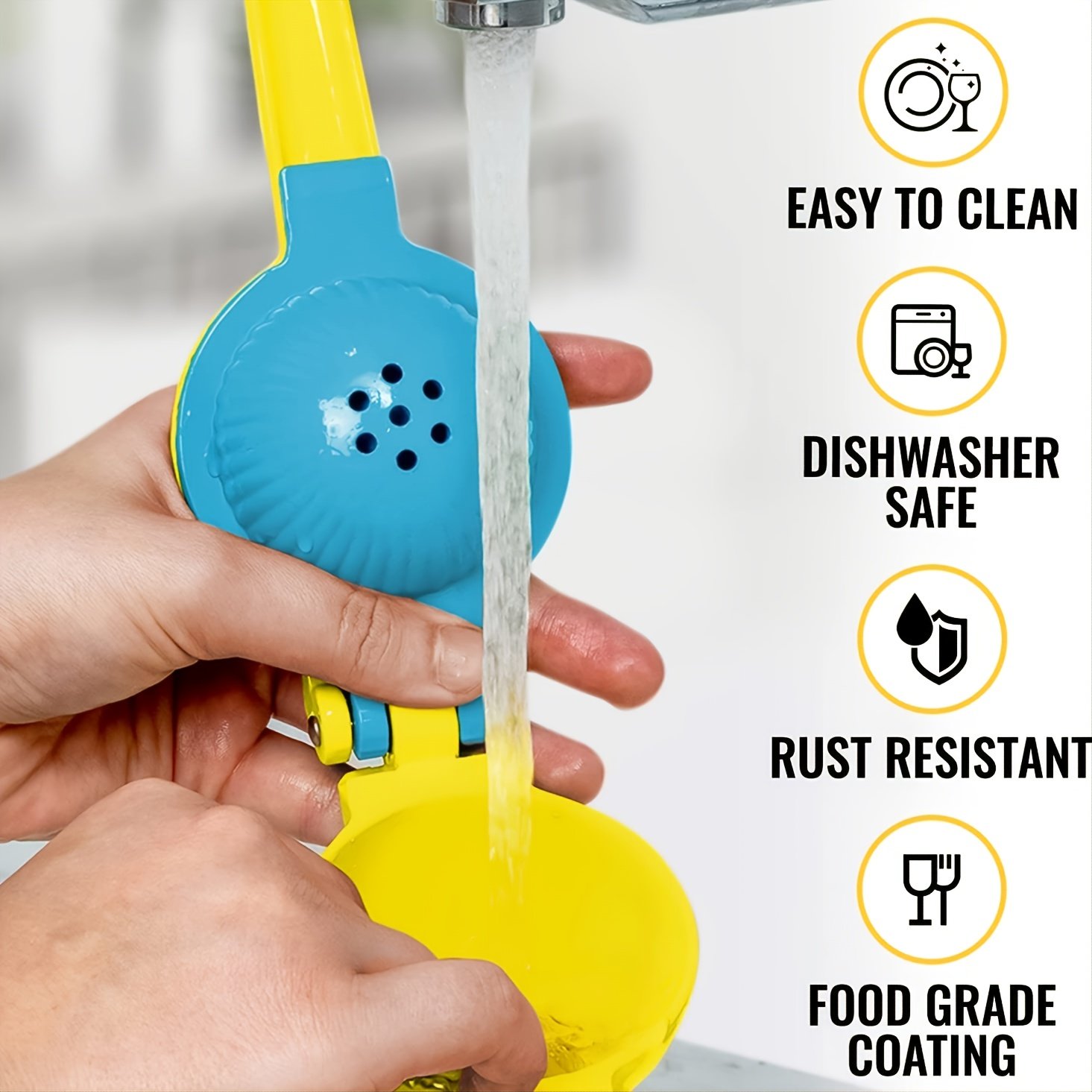 1pc 2 In 1 Lemon Lime Squeezer, Manual Juicer, Lemon Juicer - Image 6