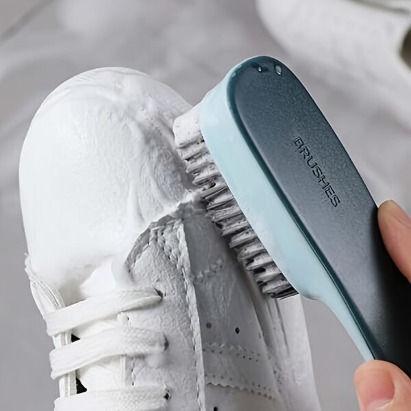 1pc Effortlessly Clean Your Shoes with our Long Handle Soft Bristle Shoe Brush