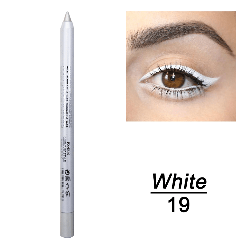 Vibrant Multi-Colored Metallic Smoky Eyeliner - Long-Lasting, Waterproof, Glitter Finish, Smudge-Proof, Easy to Apply Eye Makeup for Music Festival, Party, and Everyday Use - Image 27