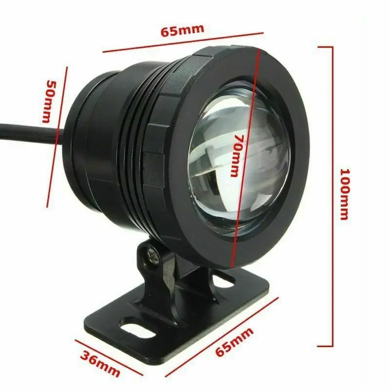 Waterproof RGB LED Spotlight 10W 15W Underwater LED Floodlight for Fountain Pool Aquarium 85-265V EU/US Plug Outdoor Garden Lamp - Image 13