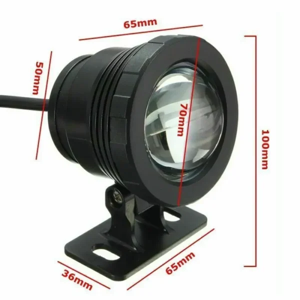 Waterproof RGB LED Spotlight 10W 15W Underwater LED Floodlight for Fountain Pool Aquarium 85-265V EU/US Plug Outdoor Garden Lamp - Image 13