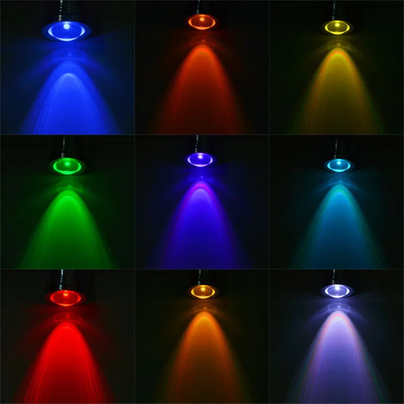 Waterproof RGB LED Spotlight 10W 15W Underwater LED Floodlight for Fountain Pool Aquarium 85-265V EU/US Plug Outdoor Garden Lamp - Image 17