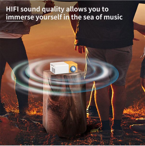YG300 Mini Projector Portable Projector Wifi Smart 1280 720P Full HD Office Home Theater Video Mini Projector Mobile Projection - Image 17
