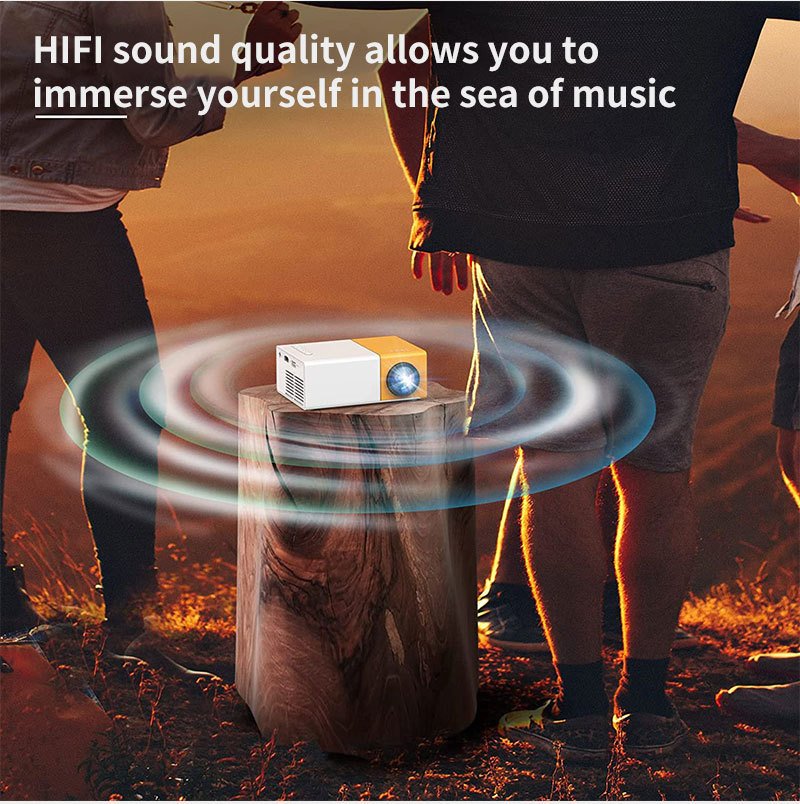 YG300 Mini Projector Portable Projector Wifi Smart 1280 720P Full HD Office Home Theater Video Mini Projector Mobile Projection - Image 17