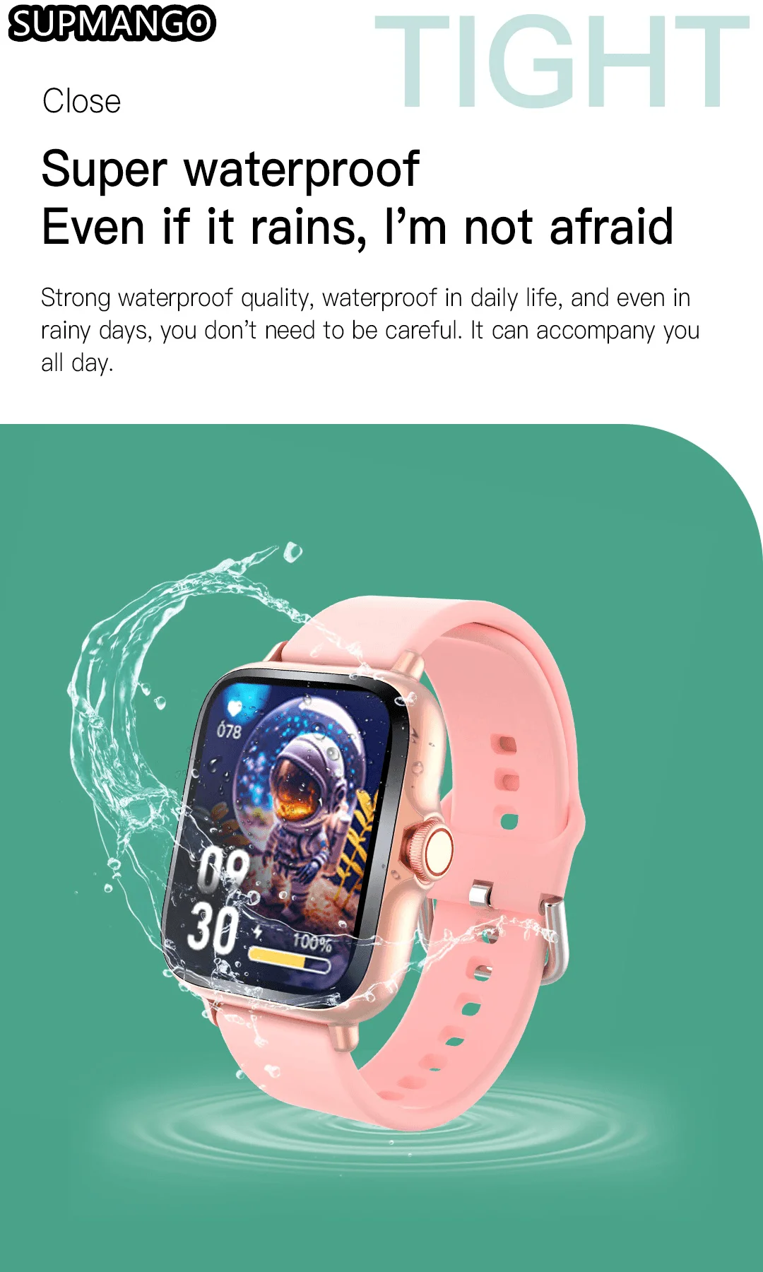 T166X Smart Watch Men and Women Fitness Sports Watch Real Pedometer Full Touch Screen Bluetooth Call Digital Smart Watch - Image 20