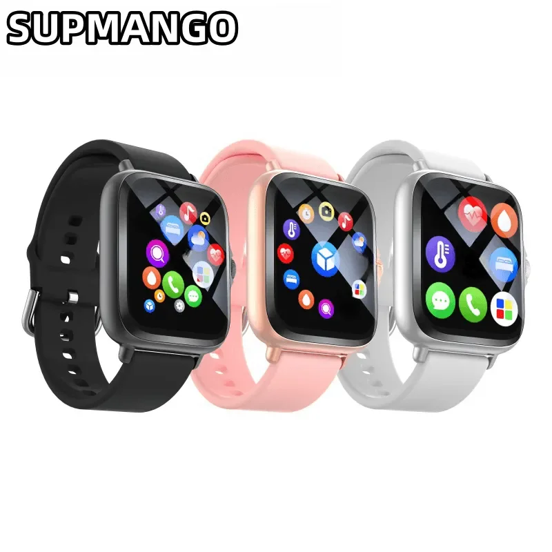 T166X Smart Watch Men and Women Fitness Sports Watch Real Pedometer Full Touch Screen Bluetooth Call Digital Smart Watch - Image 6