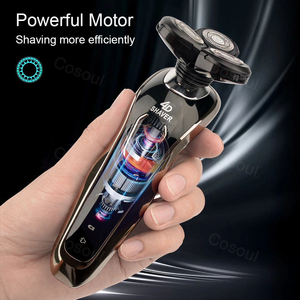 Shaver for Men Electric Shaver Powerful Beard Shaving Machine Electric Razor Rechargeable Waterproof - Image 13