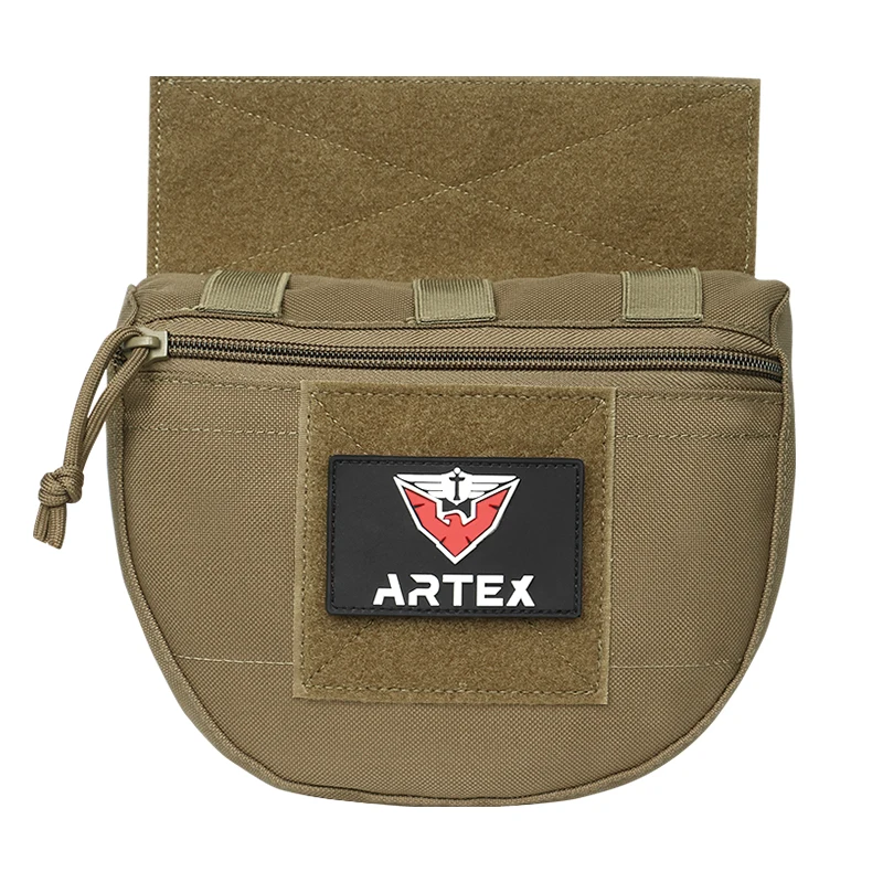 Tactical Molle Chest Rig Drop Dump Pouch Bag For CRM CRX Vest Armor Carrier Storage Hunting Accessories Chest Pouch Lower Belly - Image 11